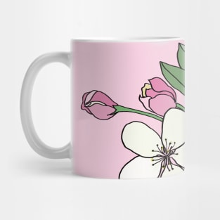 Arkansas State Flower : Apple Blossom Mug